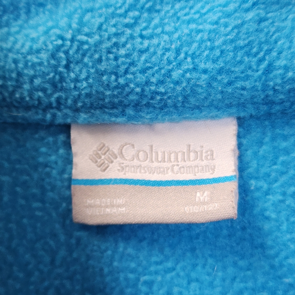 Columbia Light Blue Fleece Jacket - Picture 6 of 6